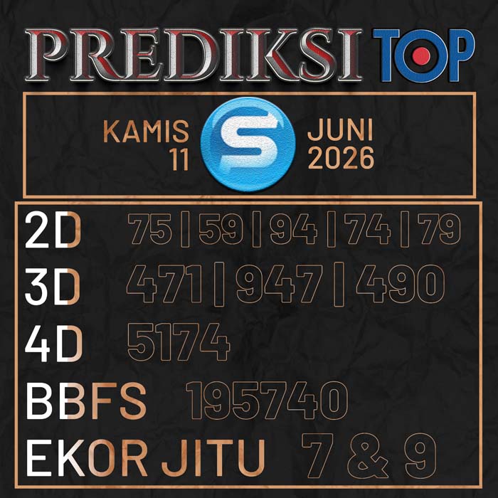 PREDIKSI TOP TOGEL SINGAPORE
